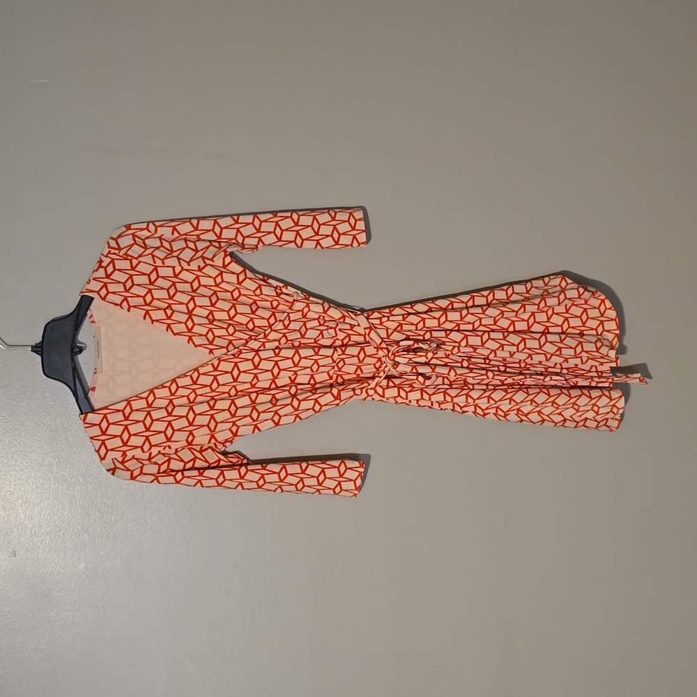 41 Hawthorn Renesme Wrap Dress Coral Womens Size Small